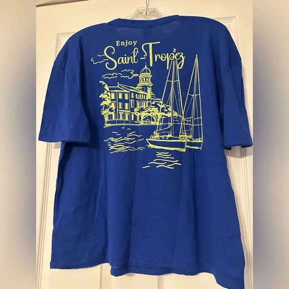 Wild Fable Blue Graphic Tee - Picture 4 of 6